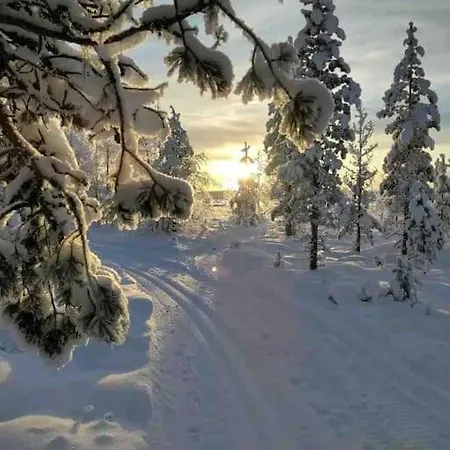 Tievaharju Cabin Kittilä Exterior foto